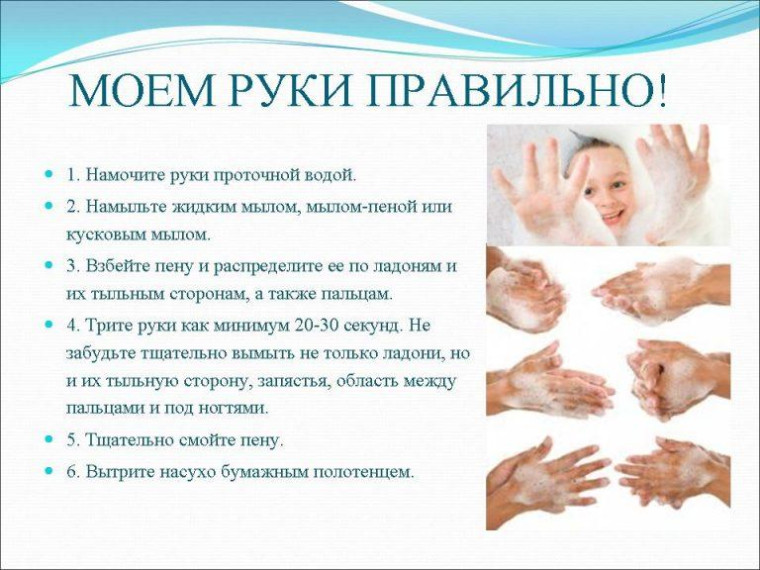 Акция «Моем руки правильно!!!».
